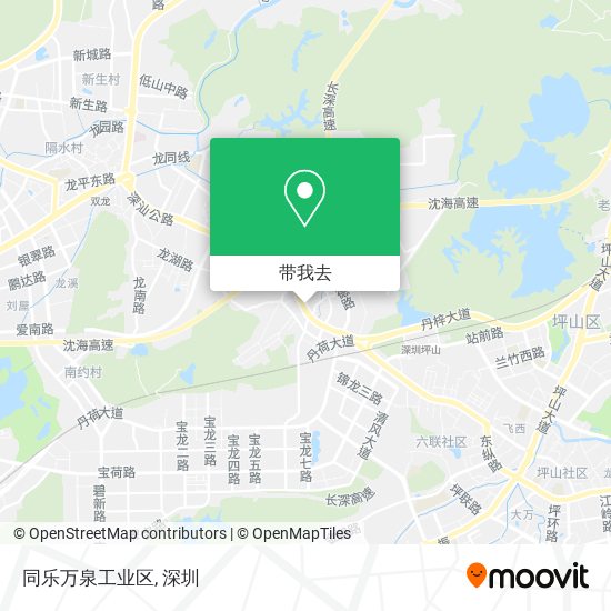 同乐万泉工业区地图