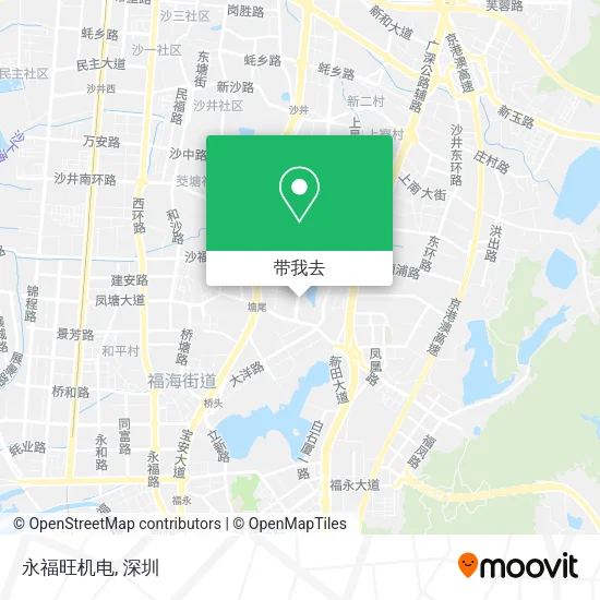 永福旺机电地图