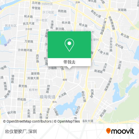 欣仪塑胶厂地图