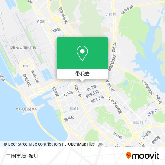 三围市场地图
