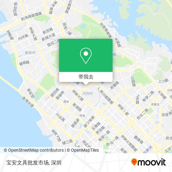 宝安文具批发市场地图
