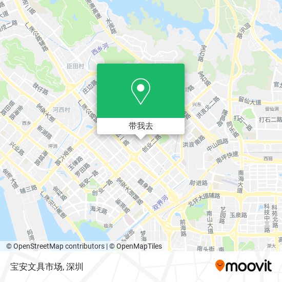 宝安文具市场地图