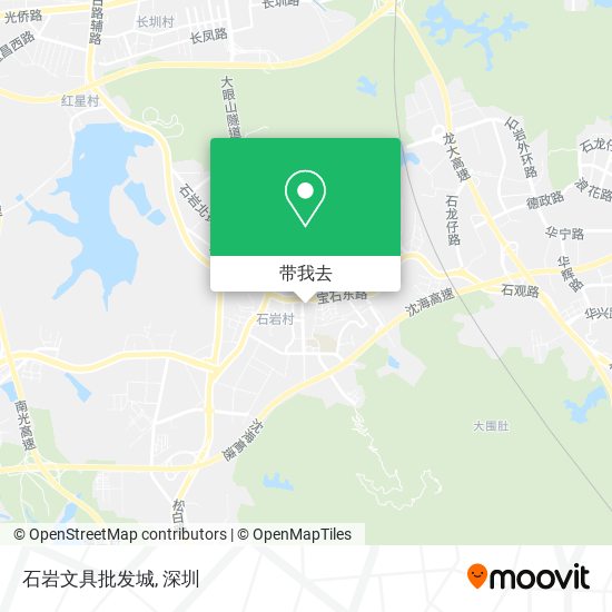 石岩文具批发城地图