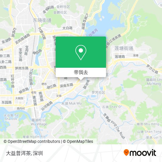 大益普洱茶地图