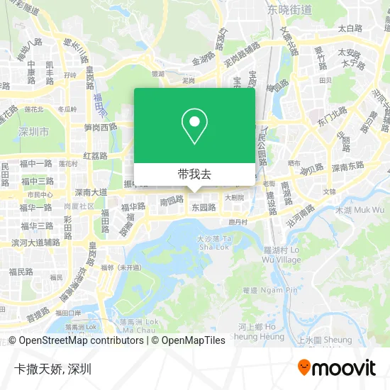 卡撒天娇地图
