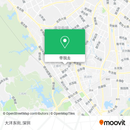 大洋东街地图