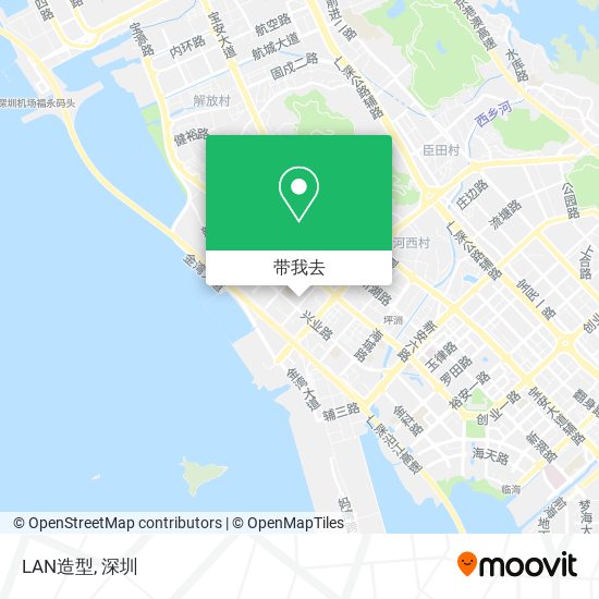 LAN造型地图