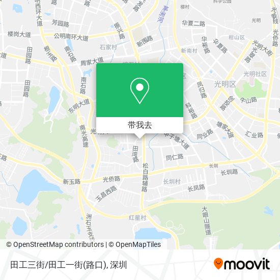 田工三街/田工一街(路口)地图