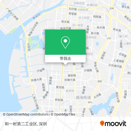 和一村第二工业区地图