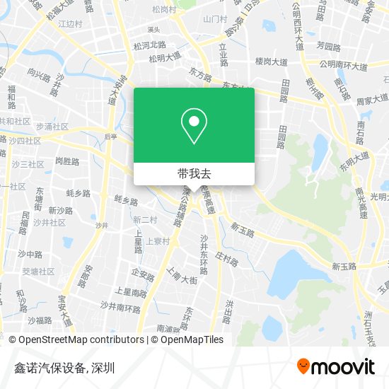 鑫诺汽保设备地图