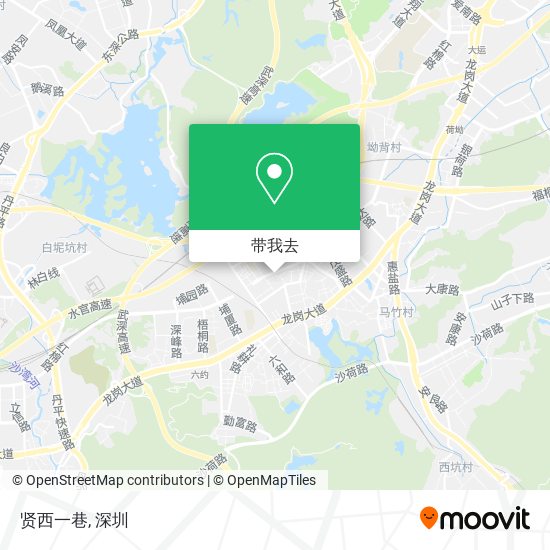 贤西一巷地图