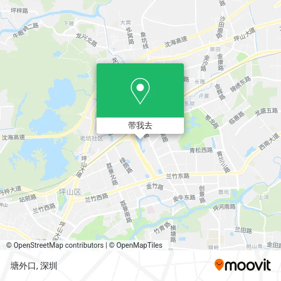 塘外口地图