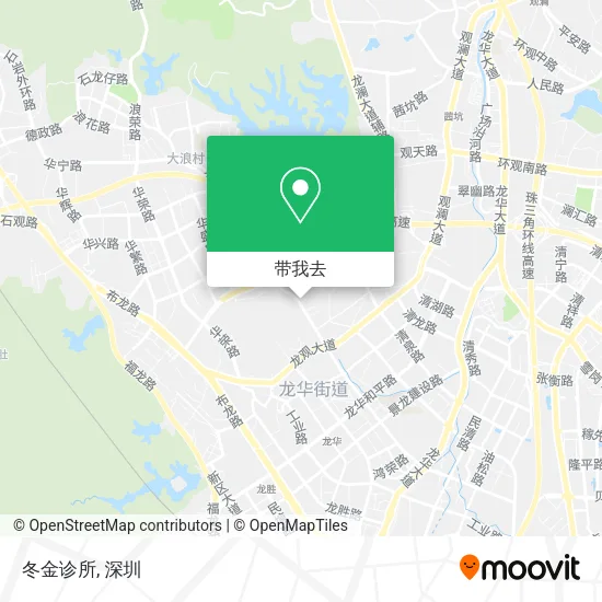 冬金诊所地图