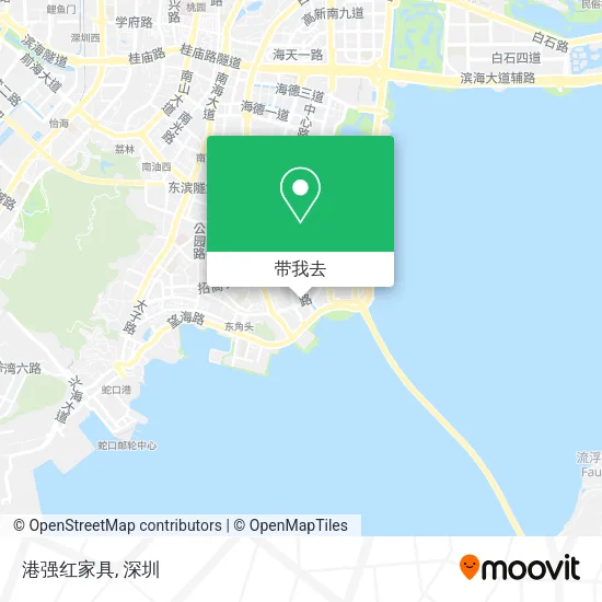 港强红家具地图