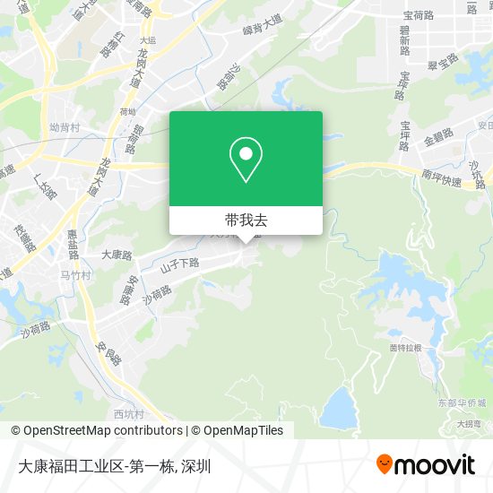 大康福田工业区-第一栋地图