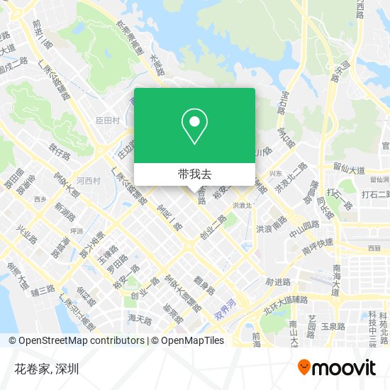 花卷家地图