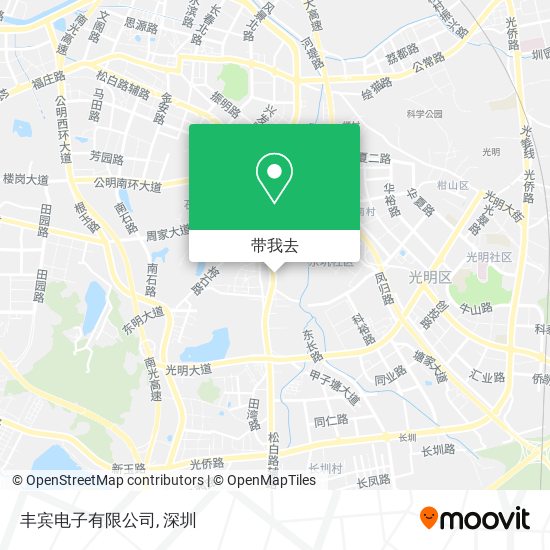 丰宾电子有限公司地图