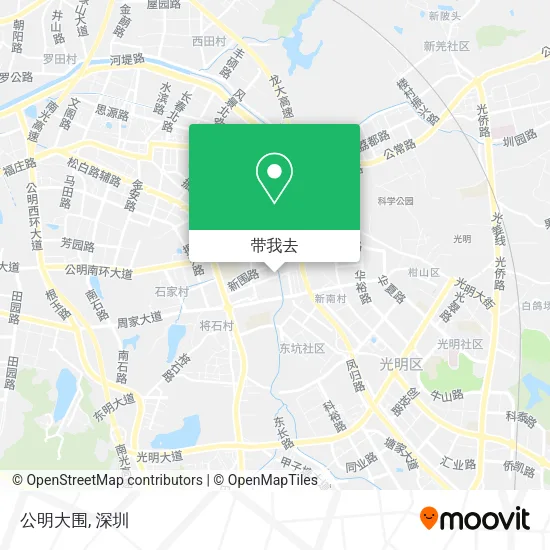 公明大围地图