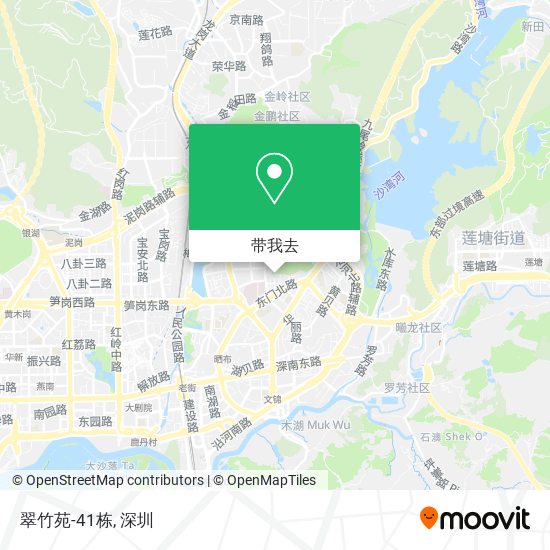 翠竹苑-41栋地图