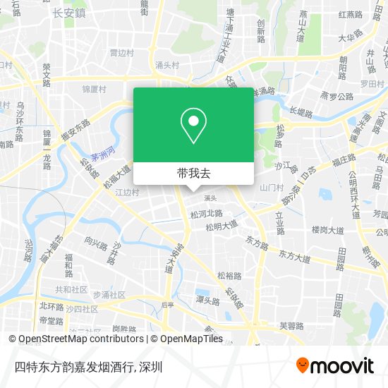 四特东方韵嘉发烟酒行地图