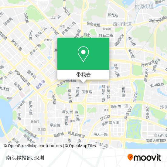 南头揽投部地图