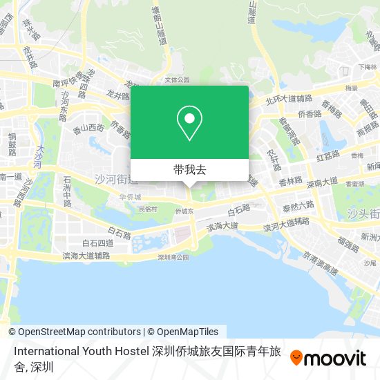 International Youth Hostel 深圳侨城旅友国际青年旅舍地图