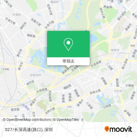 S27/长深高速(路口)地图