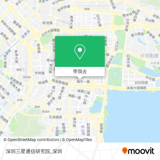 深圳三星通信研究院地图
