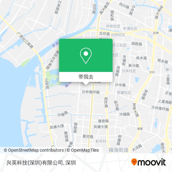 兴英科技(深圳)有限公司地图