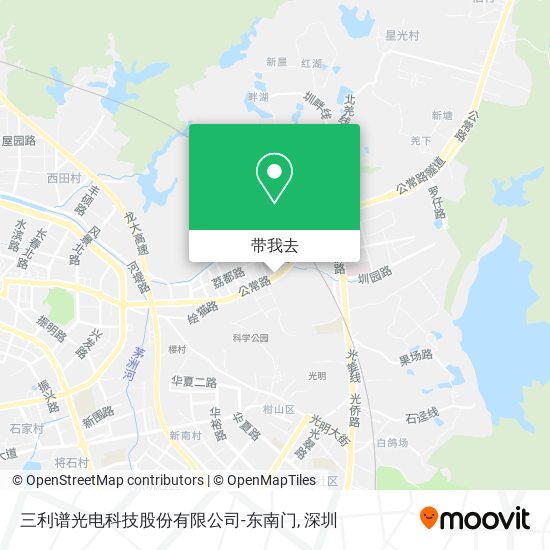 三利谱光电科技股份有限公司-东南门地图