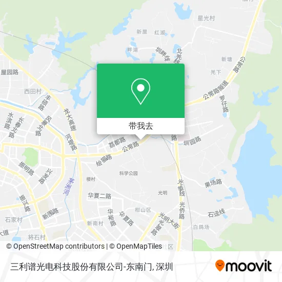 三利谱光电科技股份有限公司-东南门地图