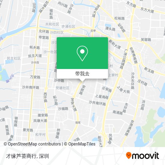 才缘芦荟商行地图