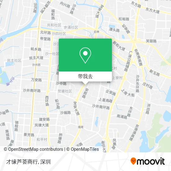 才缘芦荟商行地图