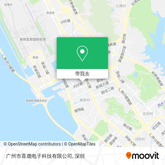 广州市喜晟电子科技有限公司地图