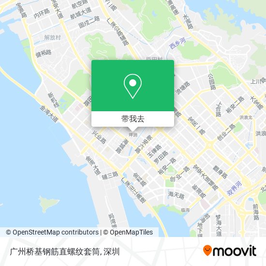 广州桥基钢筋直螺纹套筒地图