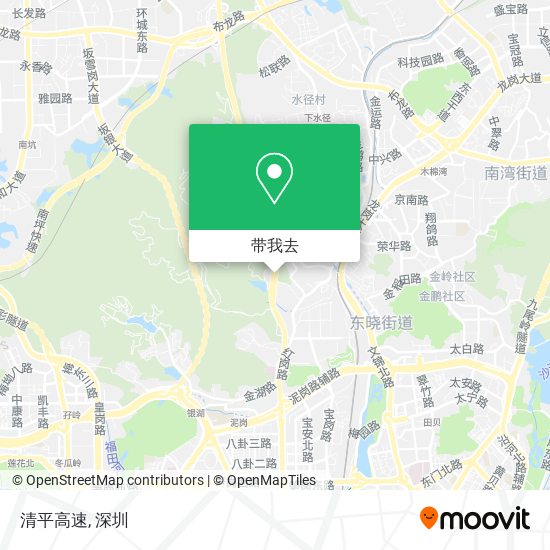 清平高速地图