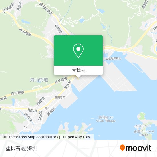 盐排高速地图