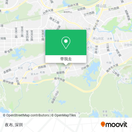 夜布地图