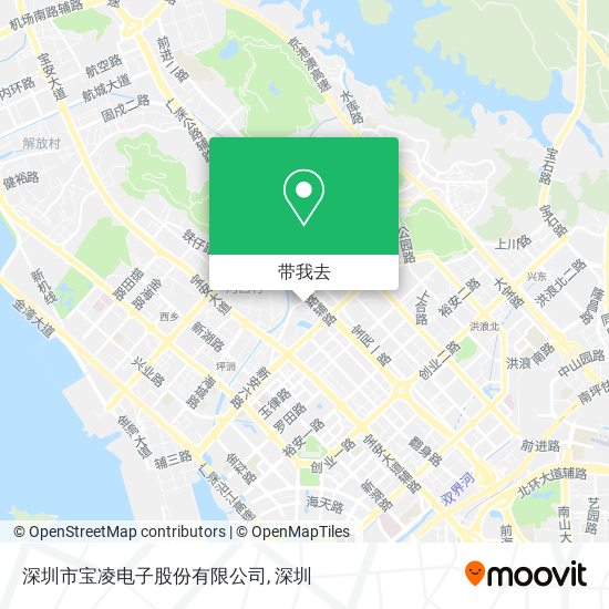 深圳市宝凌电子股份有限公司地图