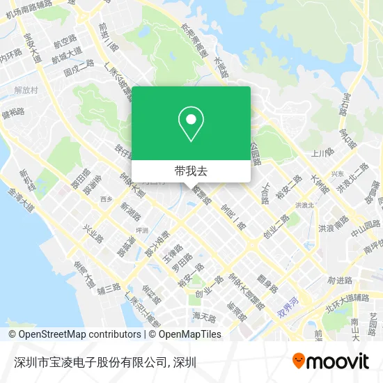 深圳市宝凌电子股份有限公司地图