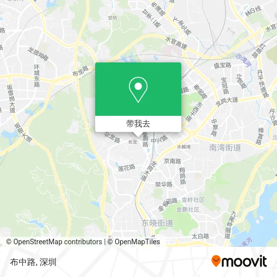 布中路地图