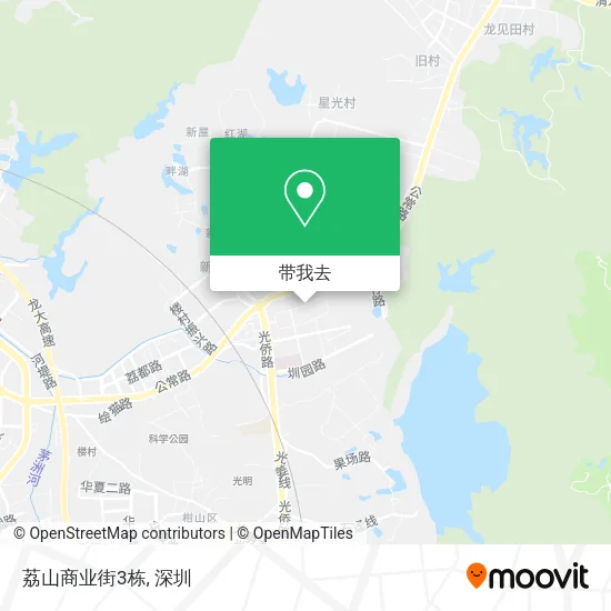 荔山商业街3栋地图