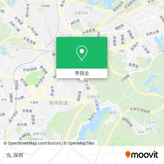 当地图