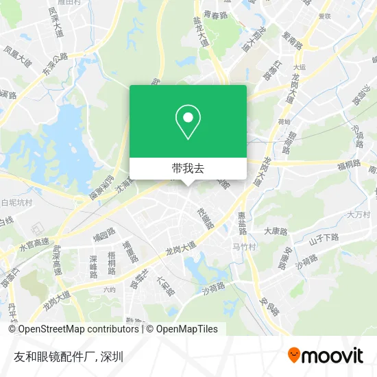 友和眼镜配件厂地图