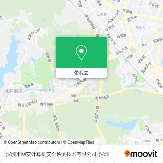 深圳市网安计算机安全检测技术有限公司地图