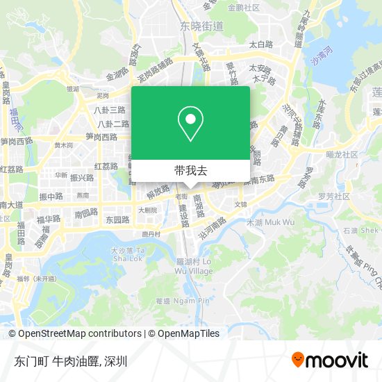 东门町 牛肉油匴地图