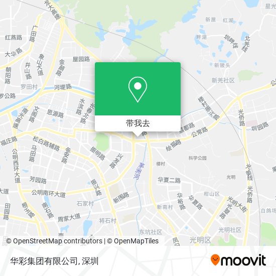华彩集团有限公司地图