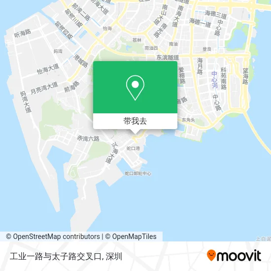 工业一路与太子路交叉口地图