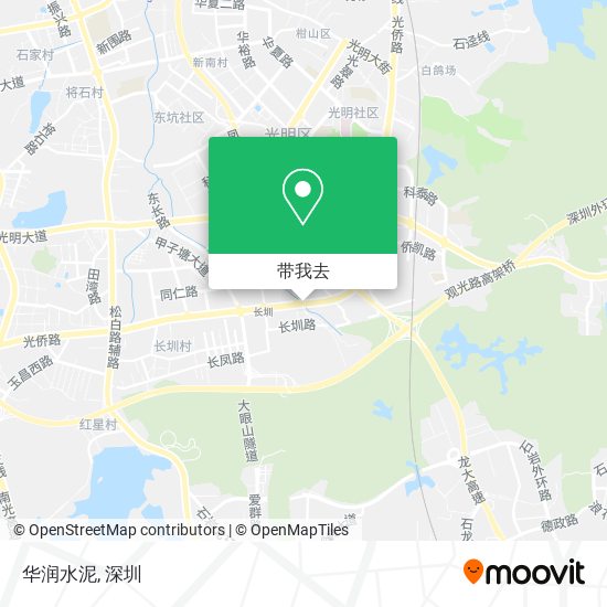 华润水泥地图