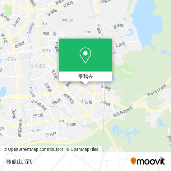 传麒山地图